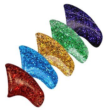 Purrdy Paws Soft Nail Caps for Cat Claws Rainbow Glitter (Kitten)