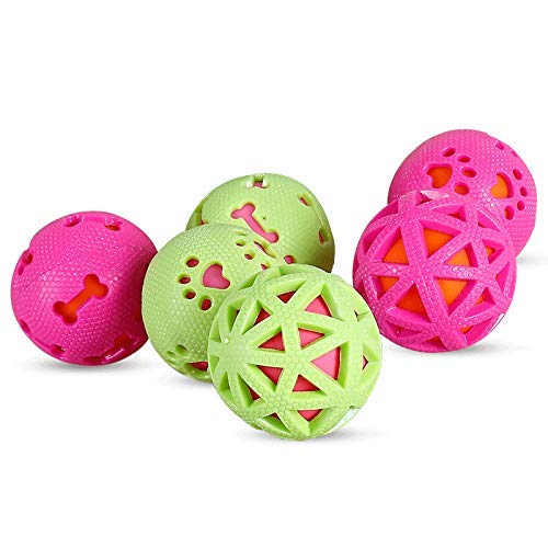Rvpaws Pet Toy Sound Ball Rubber Squeaky Dog Ball Toy For Small And Medium Dogs, Pack Of 1