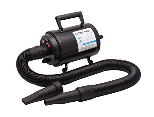 Aeolus Get Free Tickless Ultrasonic Tick And Flea Repeller With Cyclone Single Motor Dryer For Dogs & Cats, Pet Grooming Dryer, 