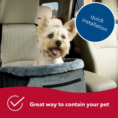 Coastal Pet Bergan - Comfort Hanging Dog Booster - Black - Small - Up To 30 Pounds