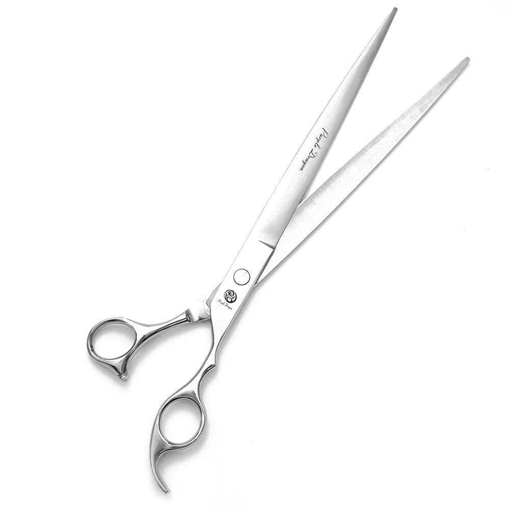 Purple Dragon 5''/5.5''/6''/6.5''/7''/7.5''/8''/9''/10'' Sharp Edge Hair Cutting Shears Pet/Puppy/Cat Grooming Scissors With Bag