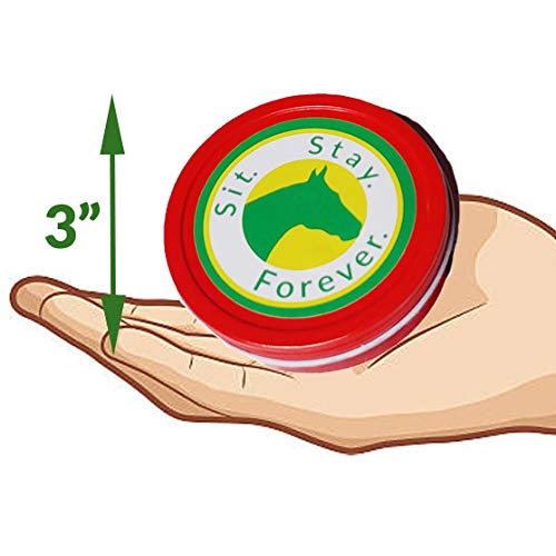 Sit Stay Forever Organic Horse Sunscreen & Moisturizer, 4oz, All Natural, screw top tin, Made in USA