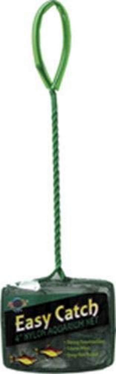 Blue Ribbon Pet Products Ablec4C Easy Catch Fish Net, 4-Inch, Coarse Green