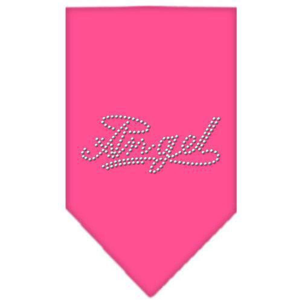 Mirage Pet Products Angel Rhinestone Bandana, Small, Purple