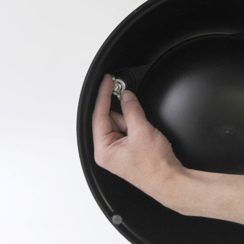 Alessi Ammi02 B Lupita Dog Bowl, Black