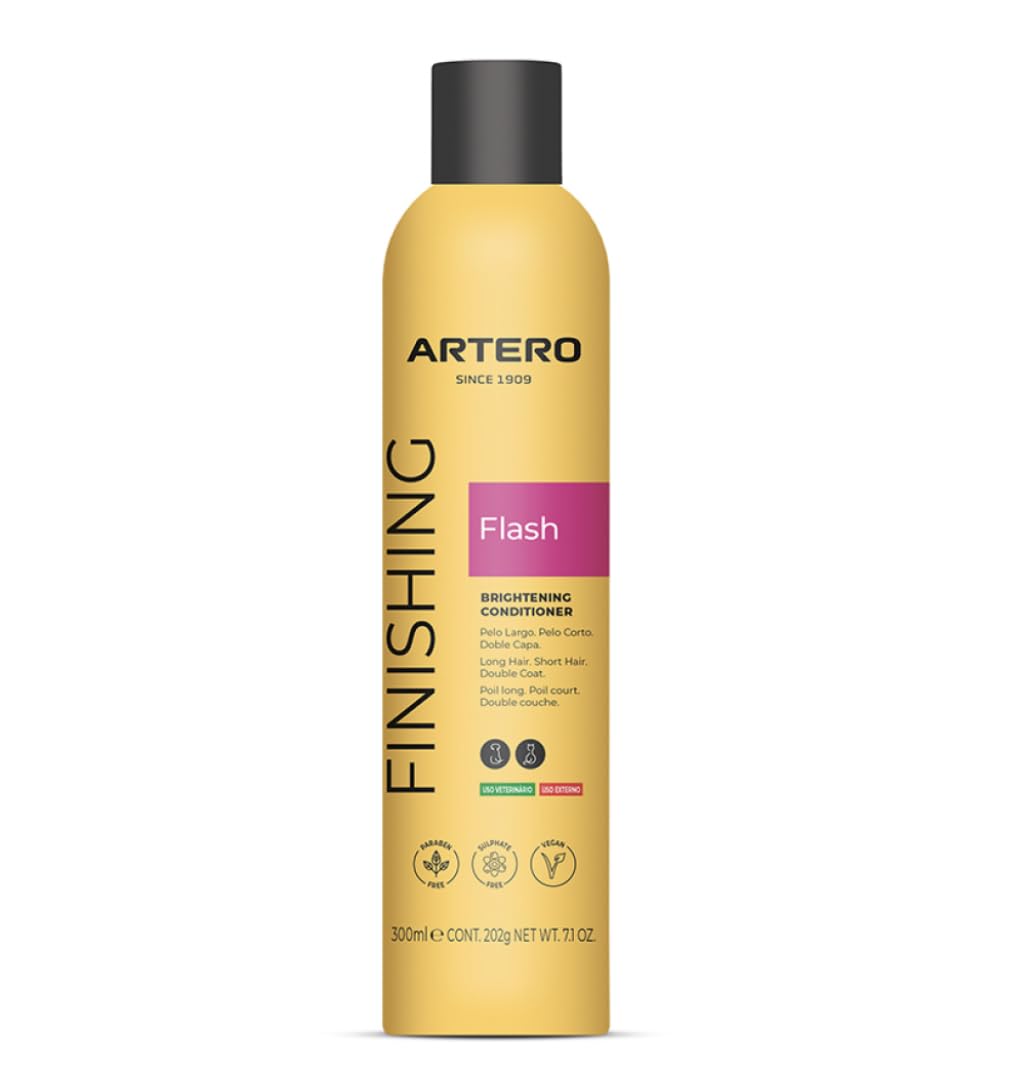 Artero Cosmetics Flash Nutritive Shine Conditioner For Dogs 7.1 Oz