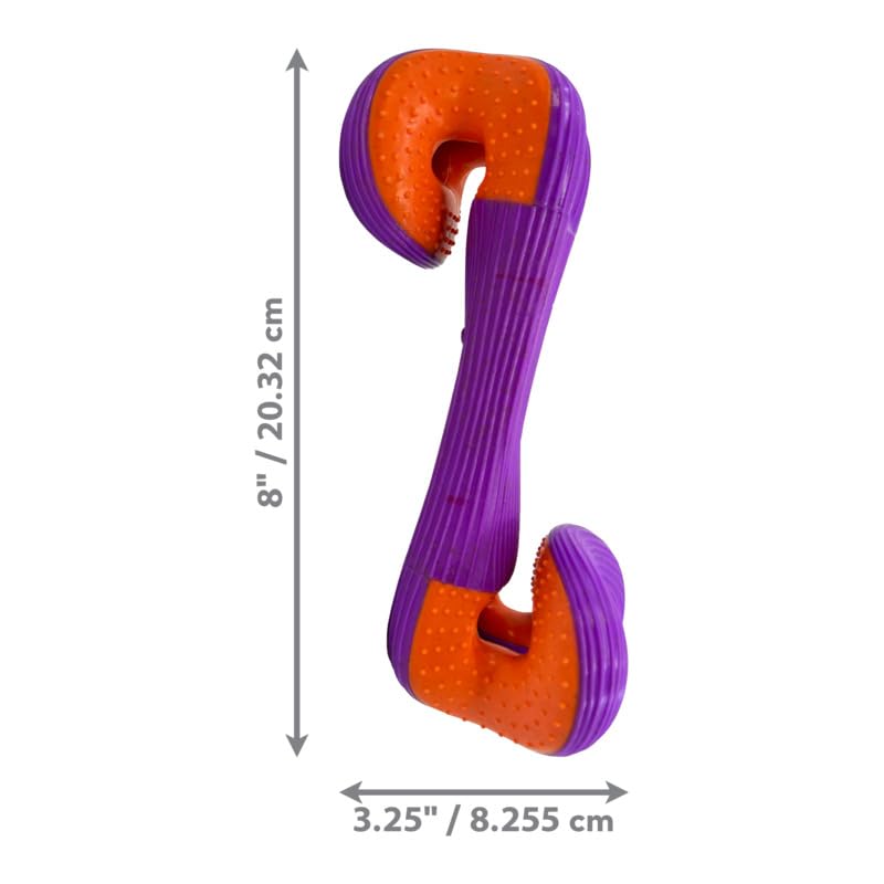Kong Rerun Whoosh Bone Assorted Colors Interactive Dog Toy (Medium/Large)