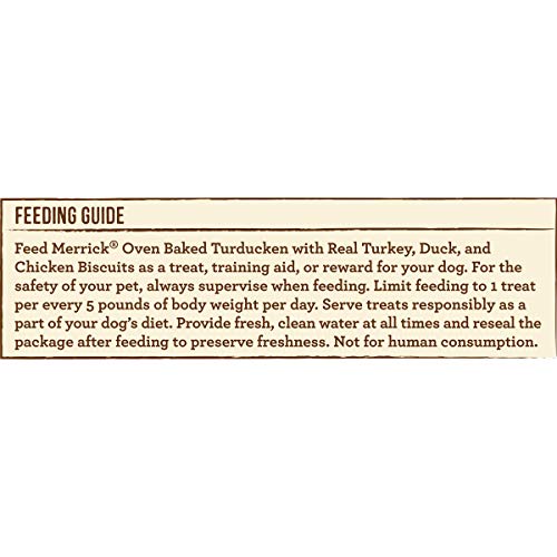 Merrick Oven Baked Turducken Dog Treats - 11 oz