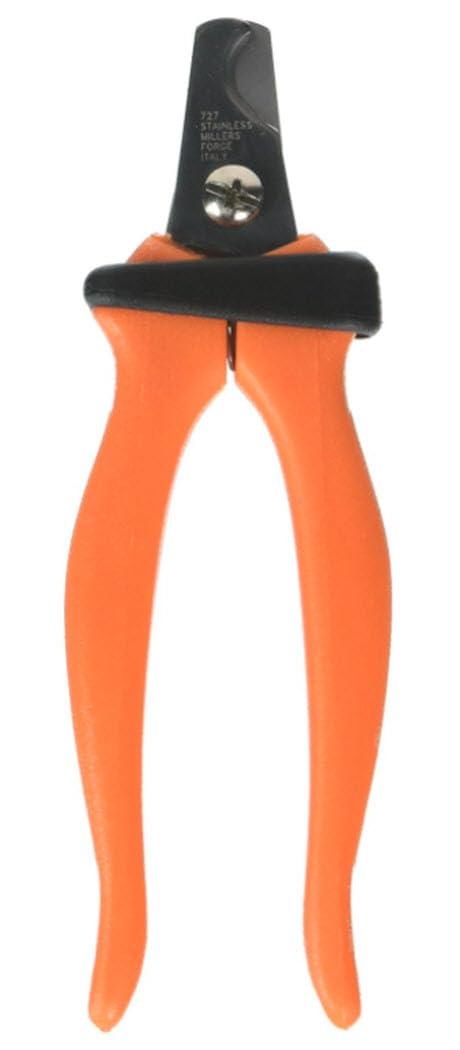 Millers Forge Nail Clipper W/ Orange Handle