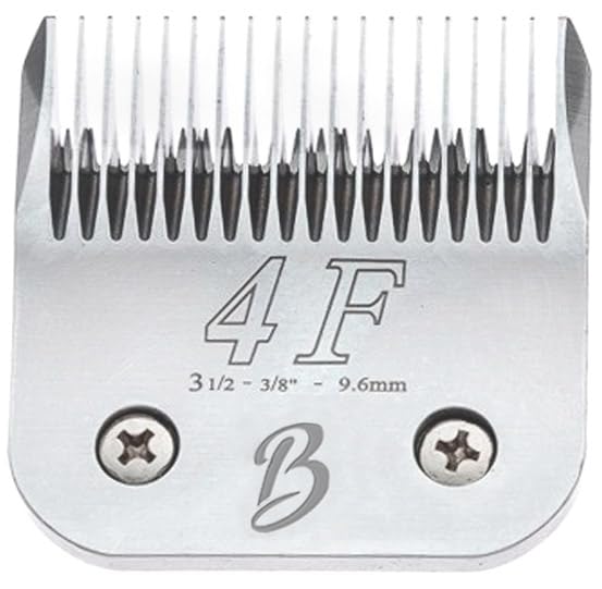 Bucchelli Detachable A Series 4F Blade Dog Grooming Cuts Length 3 3/8'' - 9.6Mm Japanese High Carbon Steel Dog Grooming Blade Su