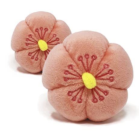 munchiecat Sakura Catnip Duo (2-pc) - Cherry Blossom Inspired Feline Enrichment Toys for Cats, Kittens, Durable Design for Play,
