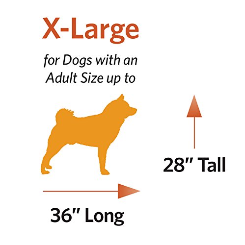 Midwest Homes For Pets Deluxe Dog Beds | Super Plush Dog & Cat Beds Ideal For Dog Crates | Machine Wash & Dryer Friendly, 1-Year Warranty, Cocoa, 46.0' L X 28.0' W X 4.0' Th