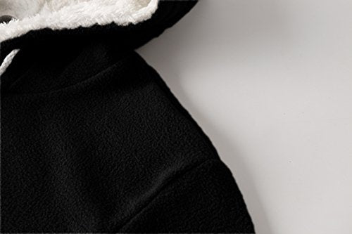 Kei Tomlison Unisex Big Pouch Hoodie Long Sleeve Pet Dog Holder Carrier Sweatshirt (Xx-Large, Black-Fleece)