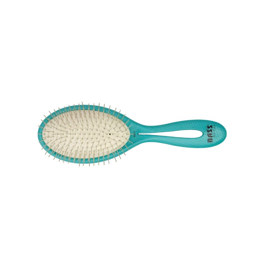 Fashion Pet Bass Bio-Flex Alloy Style & Detangle Brush - Oval