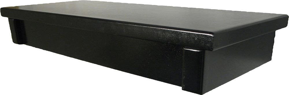 R&J Enterprises Arj00246 Birch Wood Aquarium Canopy, 48 By 18-Inch, Black