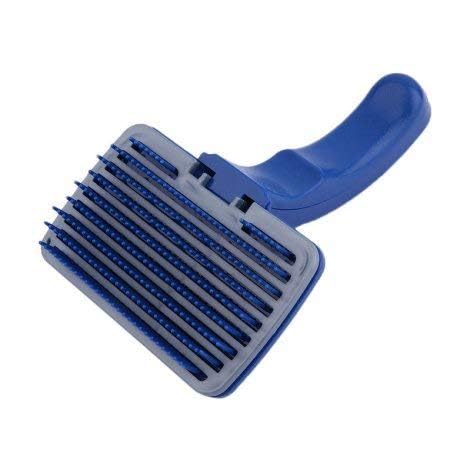 Pets Empire Dog Cat Self Cleaning Slicker Brush Comb, Gently Removes Loose Undercoat, Mats And Tangled Hair Large