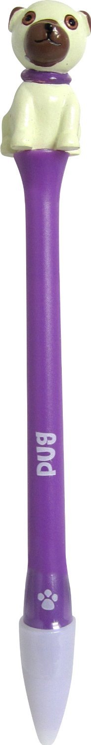 Foufou Dog Love Your Breed Collectible Pen, Pug