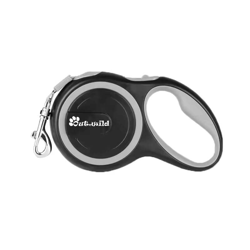 OUTnWILD Retractable Dog Leash, 16 ft Heavy Duty Dog Leash for Large Breeds/Pets Up to 110 lbs, 360 Tangle Free Design with One 