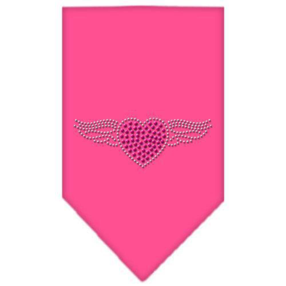 Mirage Pet Products Aviator Rhinestone Bandana, Small, White
