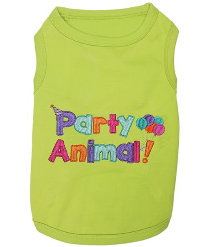 Parisian Pet Party Animal Dog T-Shirt, X-Small