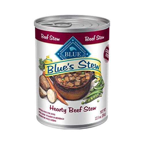 Blue Buffalo Blue'S Stew Wet Dog Food, Hearty Beef Stew, 12.5 Oz Can