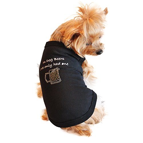 Doggie Design In Dog Beers I'Ve Only Had One Designer Dog Tank (65% Cotton And 35% Polyester) (Xl)