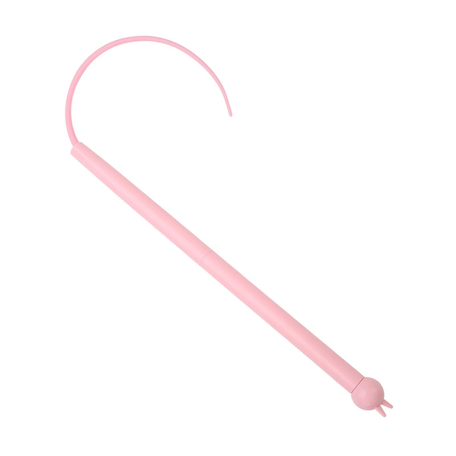 Merishopp Cat Teaser Stick Funny Portable Cat Toy For Training Exercising Playing Pink | Pet Supplies | Cat Supplies | Toys