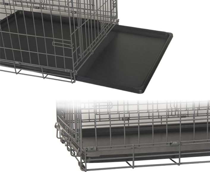 JOZERMADE Dog Crate Tray 36 - ChewProof Replacement Pan, Easy to Clean, Easy to Assemble,Ideal for Potty Training - Perfect for