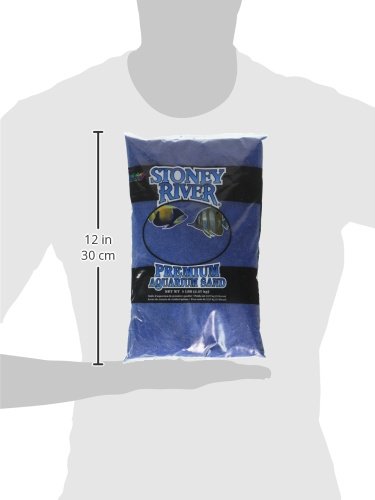 Stoney River Blue Aquatic Sand Freshwater And Marine Aquariums, 5-Pound Bag