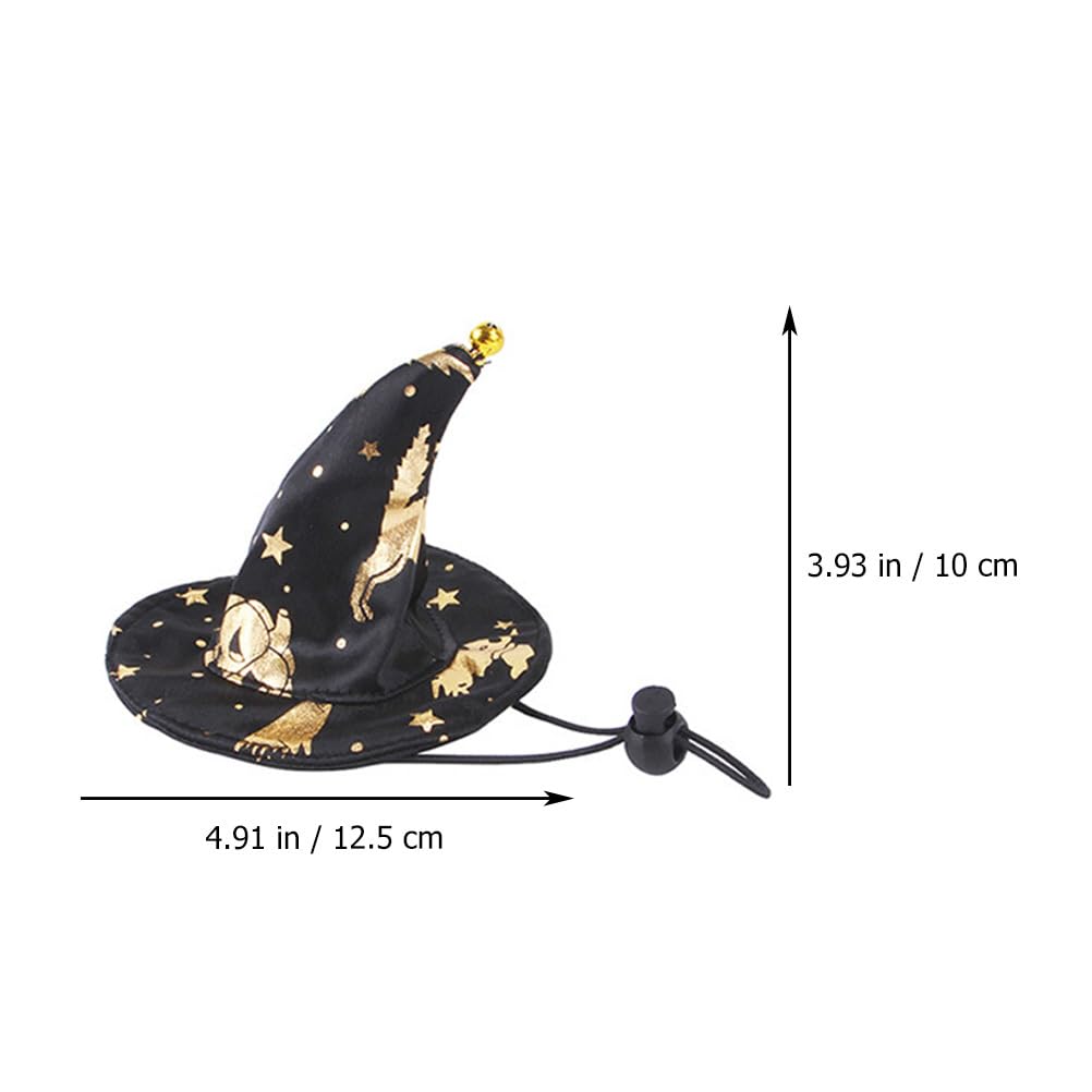 PRETYZOOM Halloween Costumes for Dogs Pet Costume Wizard Cape with Witch Hat Costume for Cats Halloween Outfits Pet Halloween Co