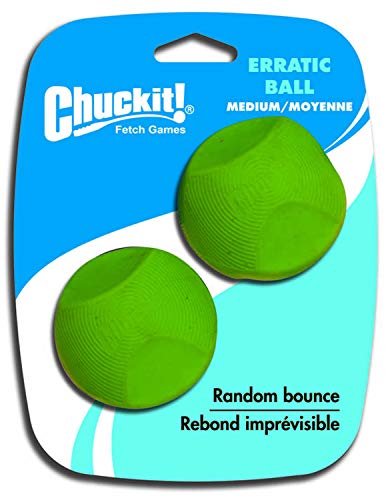 Chuckit! Erratic Rubber Ball, Medium