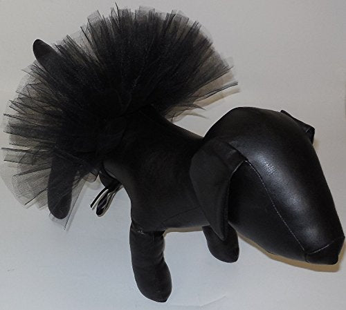 Pawpatu Handcrafted In Usa Black Tulle Tutu For Extra Large Dogs
