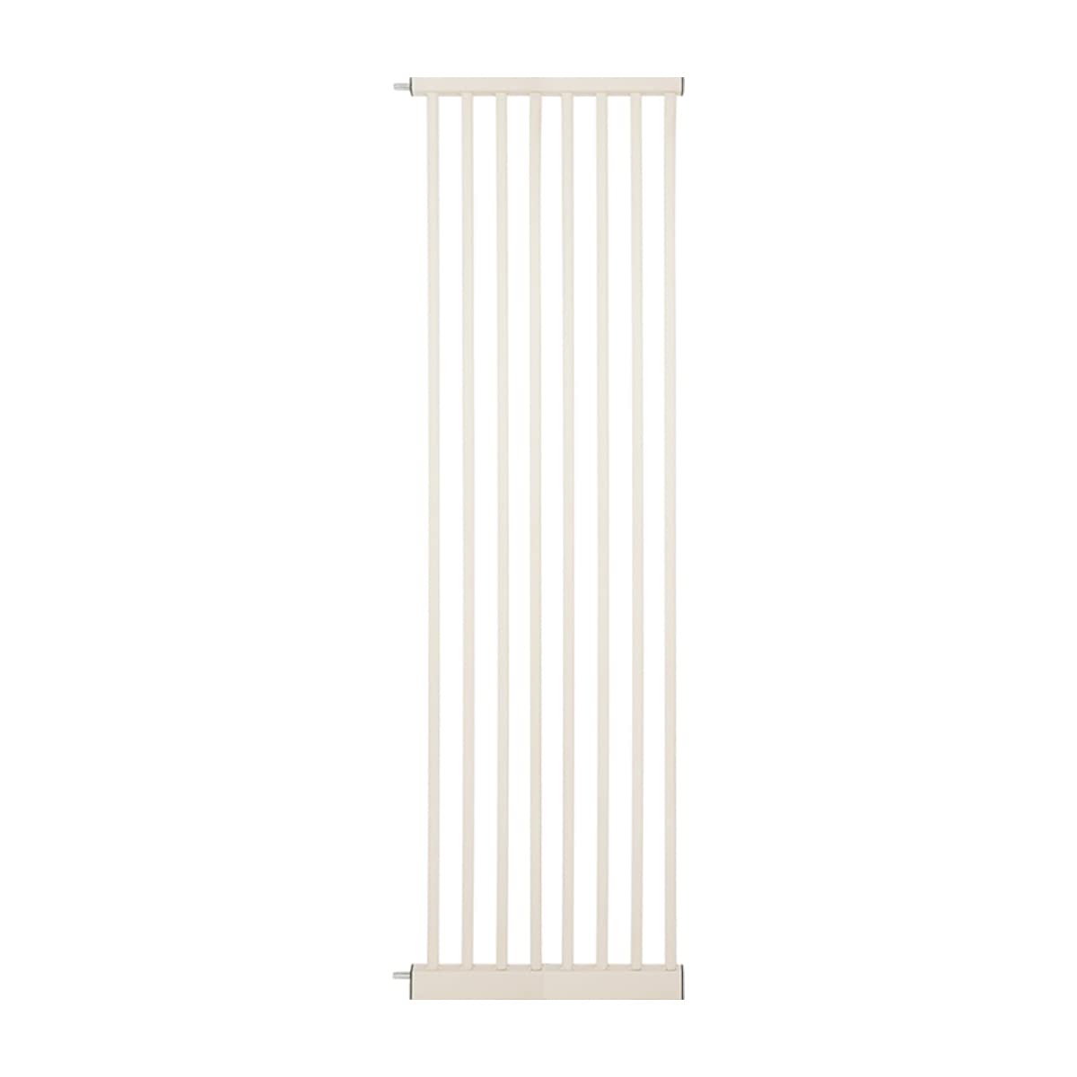 Lumizone Extra Tall Pet Gate - 55.12" High, 16.73" Wide Extension Kit, Cream White, Plastic Material