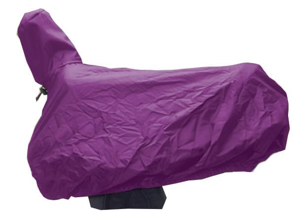 Jeffers Equine Western Horse Nylon Saddle Cover, Purple - Water Proof, Durable 200 Denier Nylon, Adjustable Elastic Fit For Prot