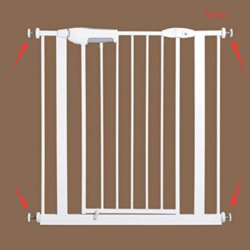 vmaisi 4 Pack 8MM Baby Gate Threaded Spindle Rods, Black Replacement Parts Kit for Dog Pressure Mounted Safety Gates