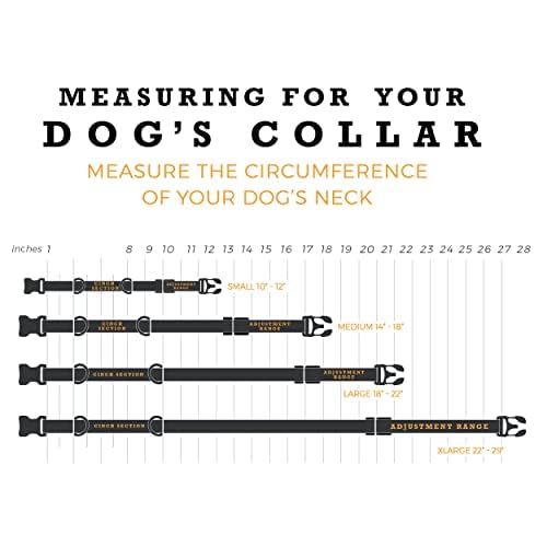 Wolfgang Heavy Duty Martingale Dog Collar With Quick Release Nylon Buckle For Walking & Training, Houndspink Print, Medium