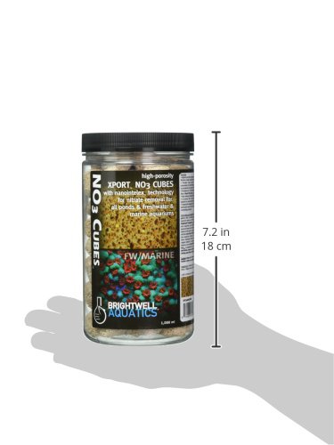 Brightwell Aquatics Xport-NO3 Cubes -     Cubes, Sulfur Doped, Activated Denitrification Media, 1000-ML (XPCubeN1000)
