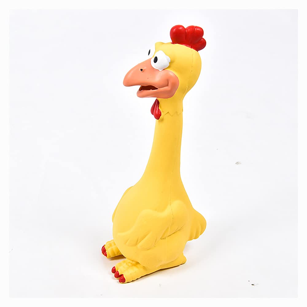 LONG RIVER Horse Toys, Rubber Chicken Squeaky Toys Play Reduce Separation Anxiety Fetch,Horse Play Ball Soccer Ball.for Medium o