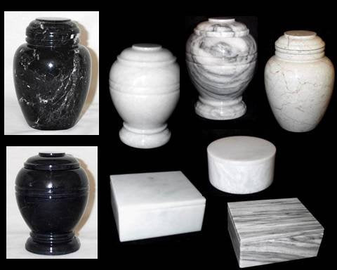 Khanimports Beige Marble Stone Pet Urn For Cat, Dog Or Small Pets Ashes - Up To 20 Pounds