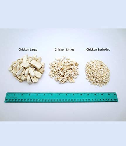 LIFE ESSENTIALS BY CAT-MAN-DOO All Natural Freeze Dried Chicken Crushed Sprinkles Powder for Dogs & Cats No Preservatives, or Ad