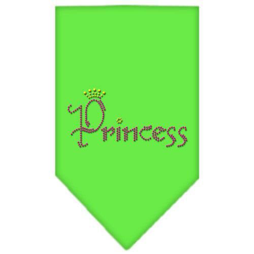 Mirage Pet Products Princess Rhinestone Bandana, Small, Cocoa