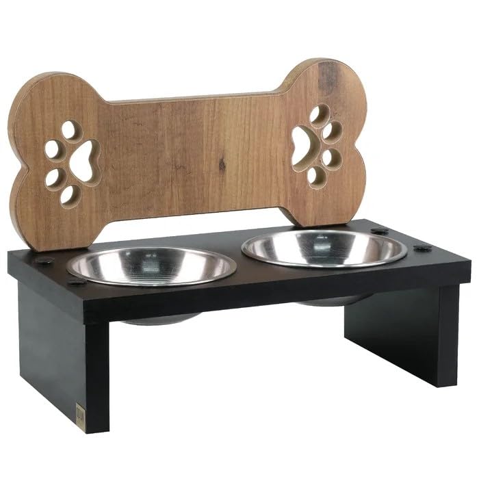 Ar Sabri Shopee Arif Rao Stainless Steel Dog Feeder Bowl For Food & Water | AntiSkid, Rust Proof, Durable & Easy To Clean Pet F