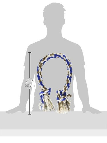 Mammoth Pet Products Cotton 4-Knot Rope Tug - 42 Inch Xx-Large