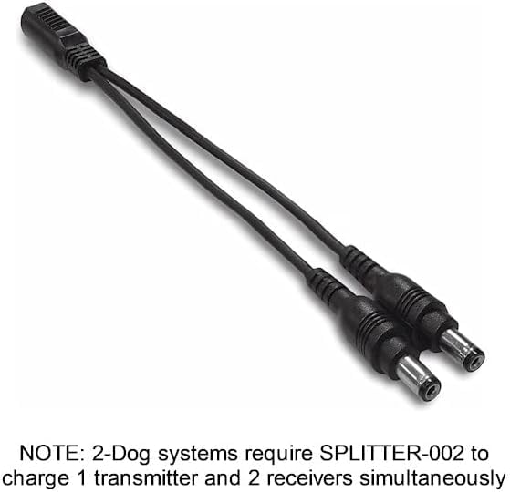 Educator Dual Lead Charger for Pro & Easy Series 900 Training Collars - Black, Reliable and Efficient Charging Solution