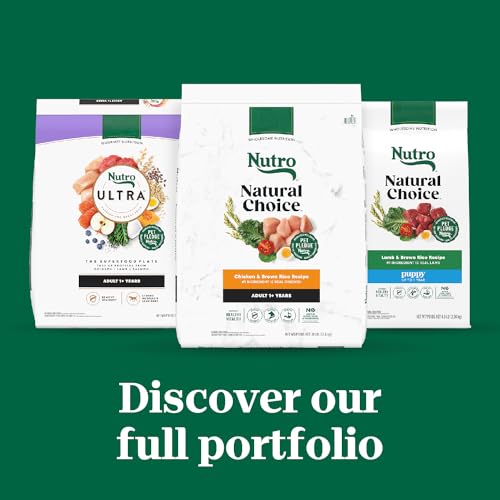Nutro Natural Choice Adult Dry Dog Food, Chicken and Brown Rice Recipe 36 lbs.