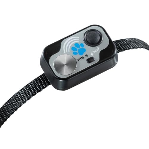 High Tech Pet Micro Sonic 5 XL Water-Resistant Collar with Digital Transmitter - Black