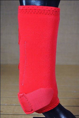 Tough 1 Vented Sport Boots Rear M Red