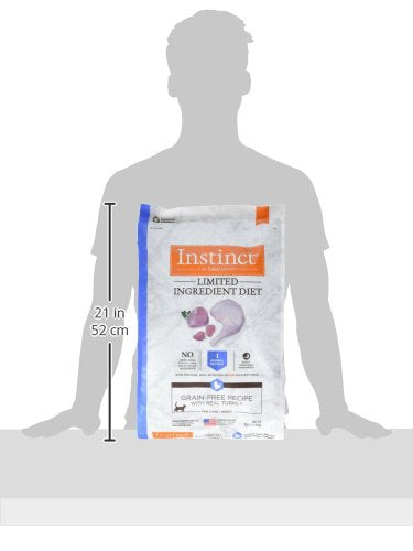 Instinct Limited Ingredient Diet Grain Free Dry Cat Food, Real Turkey, 11 lb Bag