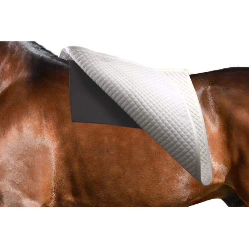 Derby Originals Universal Vented Neoprene Non-Slip Saddle Pad - Lightweight Breathable Design - Prevents Tack Slippage And Shift