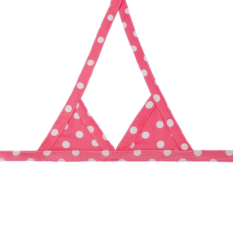 Dog Bikini Swimsuit Doggie Bathing Dress Puppy Beach Clothes For Puppy Kitten(Pink,Medium)